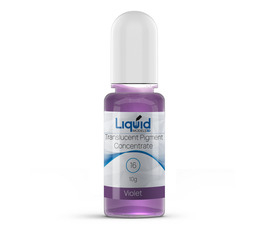 Liquid Models 3D Translucent Pigment Concentrate for Clear 3D Printing Resin 16 Violet - www.3dprintmonkey.co.uk - 1