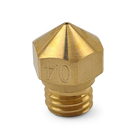 3D Print Monkey MK10 Brass FDM 3D Printer Nozzle 0.4mm - www.3dprintmonkey.co.uk - 1