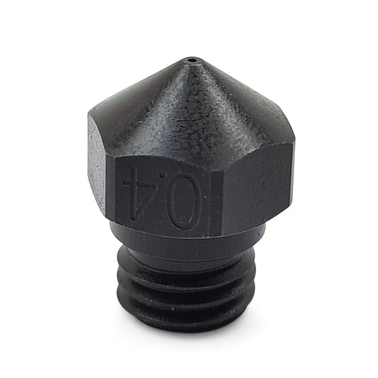 3D Print Monkey MK10 hardened Steel FDM 3D Printer Nozzle 0.4mm - www.3dprintmonkey.co.uk - 1