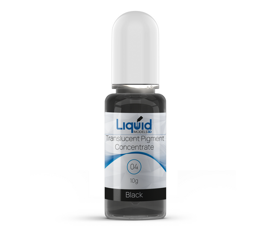 Liquid Models 3D Translucent Pigment Concentrate for Clear 3D Printing Resin 04 Black - www.3dprintmonkey.co.uk - 1