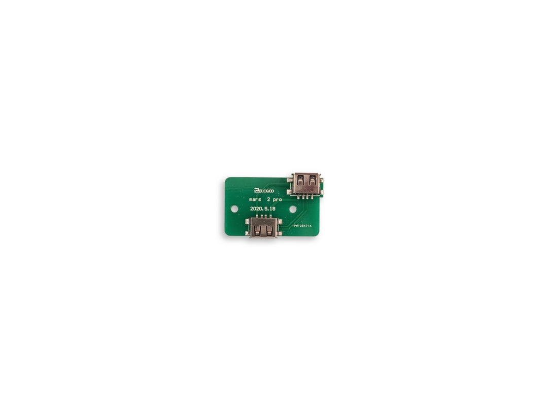 *Used* Elegoo Mars 2, Mars 2 Pro USB Breakout Board with Internal USB Cable - www.3dprintmonkey.co.uk - 1