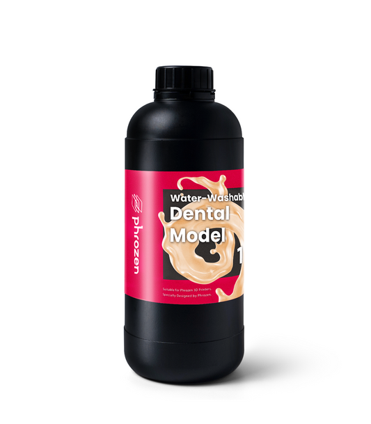 Phrozen Water Washable Dental Beige 3D Printer Resin 1kg - www.3dprintmonkey.co.uk - 1