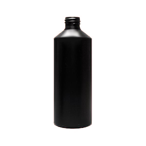Empty Resin Bottle Black with Cap 500ml/0.5L - www.3dprintmonkey.co.uk - 1