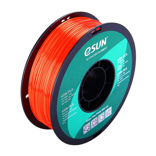 eSUN eSilk PLA Jacinth Filament 1.75mm 3D Printer Silk Filament 1kg - www.3dprintmonkey.co.uk - 1