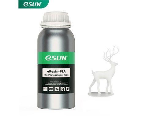 eSUN eResin-PLA White 3D Printer resin 405nm 1kg - www.3dprintmonkey.co.uk - 1