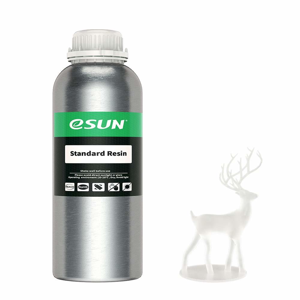 eSUN Standard Clear/Transparent 3D Printer resin 405nm 1kg - www.3dprintmonkey.co.uk - 1