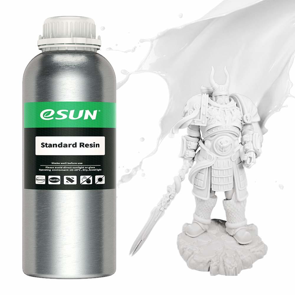 eSUN Standard White 3D Printer resin 405nm 1kg - www.3dprintmonkey.co.uk - 1