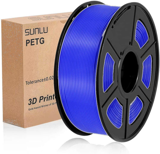 SUNLU PETG Blue 1.75mm 3D Printer Filament 1kg - www.3dprintmonkey.co.uk - 1
