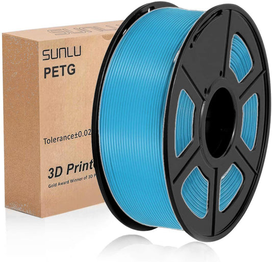 SUNLU PETG Cyan 1.75mm 3D Printer Filament 1kg - www.3dprintmonkey.co.uk - 1