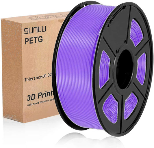 SUNLU PETG Purple 1.75mm 3D Printer Filament 1kg - www.3dprintmonkey.co.uk - 1