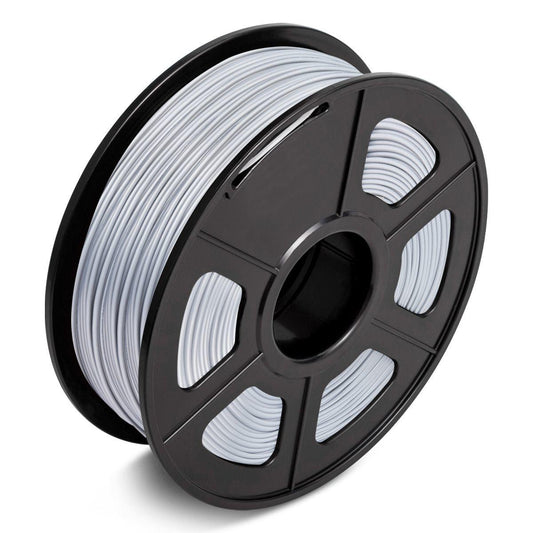 SUNLU PLA Silver Filament 1.75mm 3D Printer Filament 1kg - www.3dprintmonkey.co.uk - 1