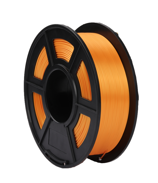 SUNLU Silk PLA Orange 1.75mm 3D Printer Filament 1kg - www.3dprintmonkey.co.uk - 1
